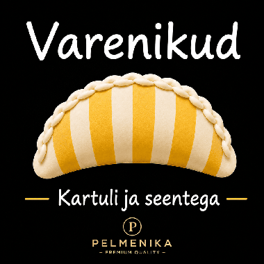 Varenikud Kartuli ja seentega 1kg